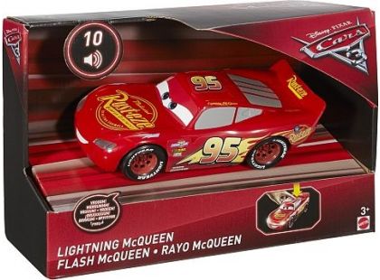 Mattel Cars 3 auto se světly a zvuky Lightning McQeen