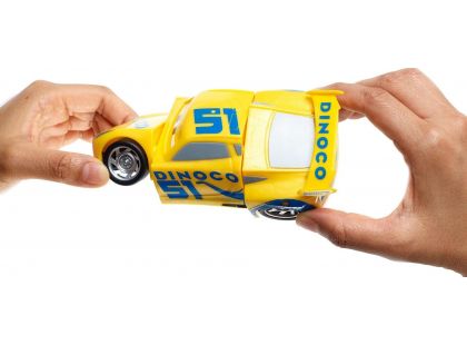 Mattel Cars 3 Bourací auto Dinoco Cruz Ramirez