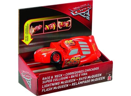 Mattel Cars 3 Bourací auto Lightning McQeen