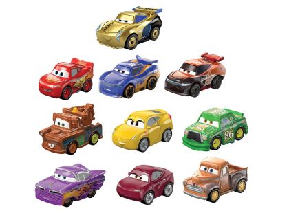 Mattel Cars 3 mini auta kov 10ks sada 07