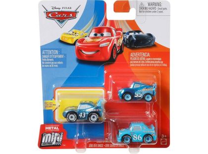 Mattel Cars 3 mini auta metal 3ks Dinoco Daydream Series
