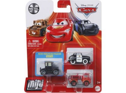 Mattel Cars 3 mini auta metal 3ks New IV.