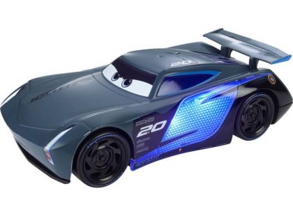 Mattel Cars 3 svítící závodní auta Jackson Storm - Poškozený obal