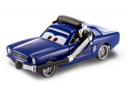 Mattel Cars Auta - Brent Mustangburger with headset