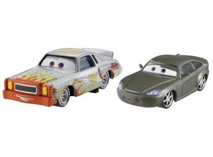 Mattel Cars Autíčka 2ks - Bob Cutlass a Darrell Cartrip