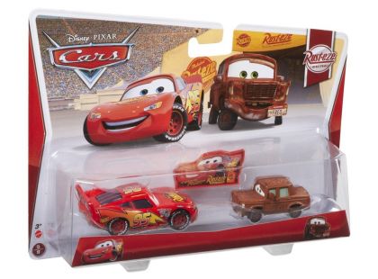 Mattel Cars Autíčka 2ks - McQueen a Fred