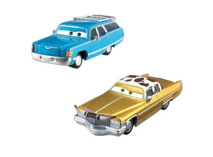 Mattel Cars Autíčka 2ks - Mrs. The King a Tex Dinoco