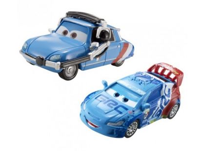 Mattel Cars Autíčka 2ks - Raoul Caroule a Bruno Motoreau