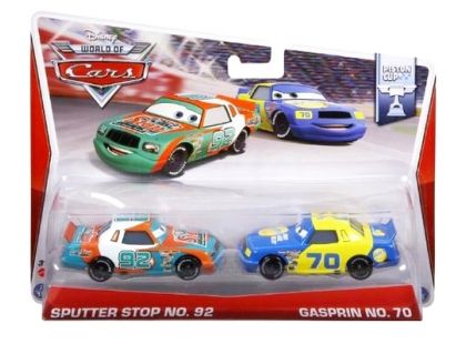 Mattel Cars Autíčka 2ks - Sputter Stop a Gasprin