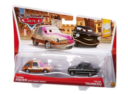Mattel Cars Autíčka 2ks - Tubbs Pacer a Tolga Trunkov