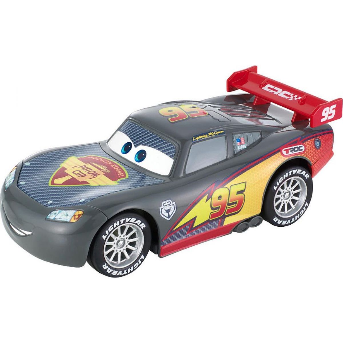 Mattel Cars Carbon racers velké auto - Flash