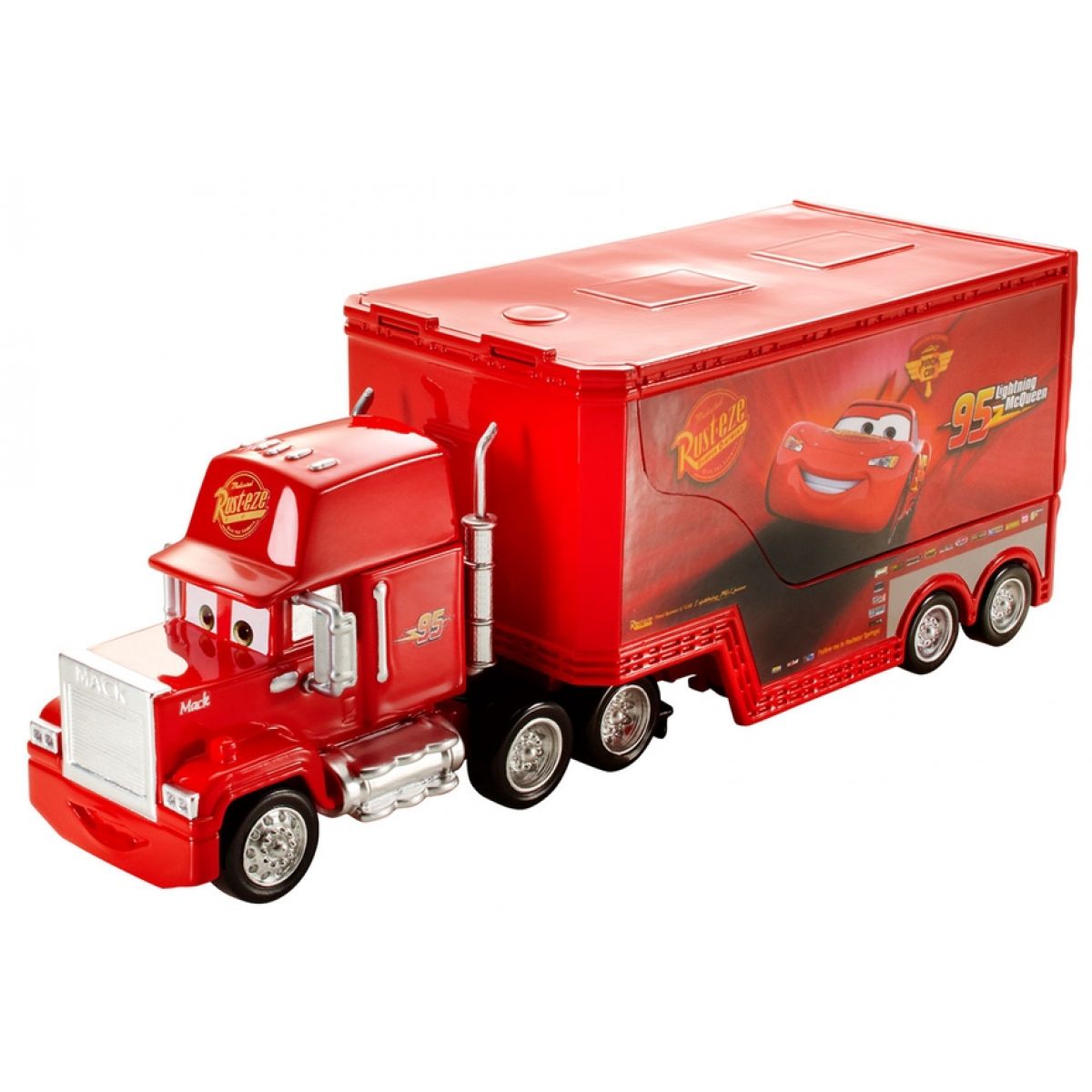 Mattel Cars Kaskadérský transportér - Mack