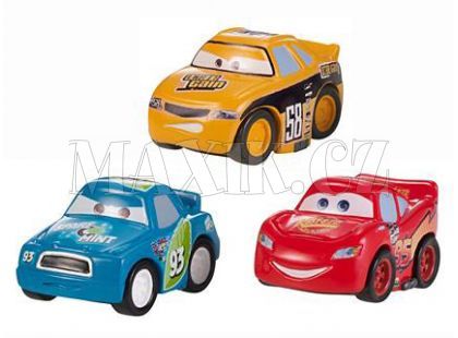 Mattel Cars Micro Drifters 3ks - W7162 Octane Gain, McQueen, Spare o Mint