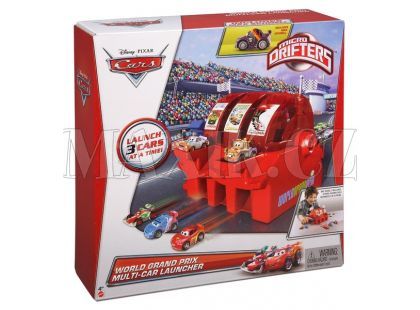 Mattel Cars Micro Drifters multi-vystřelovač