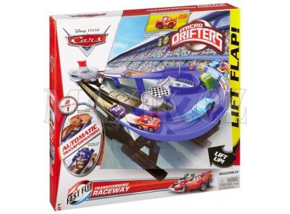 Mattel Cars Micro Drifters transformující se dráha