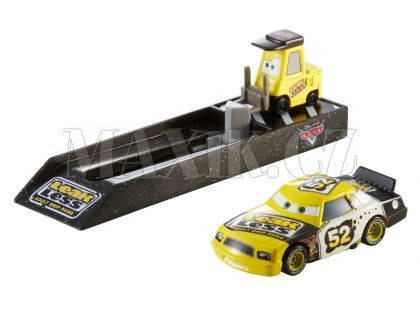 Mattel Cars Vystřelovač s autíčkem - Leakless No. 52
