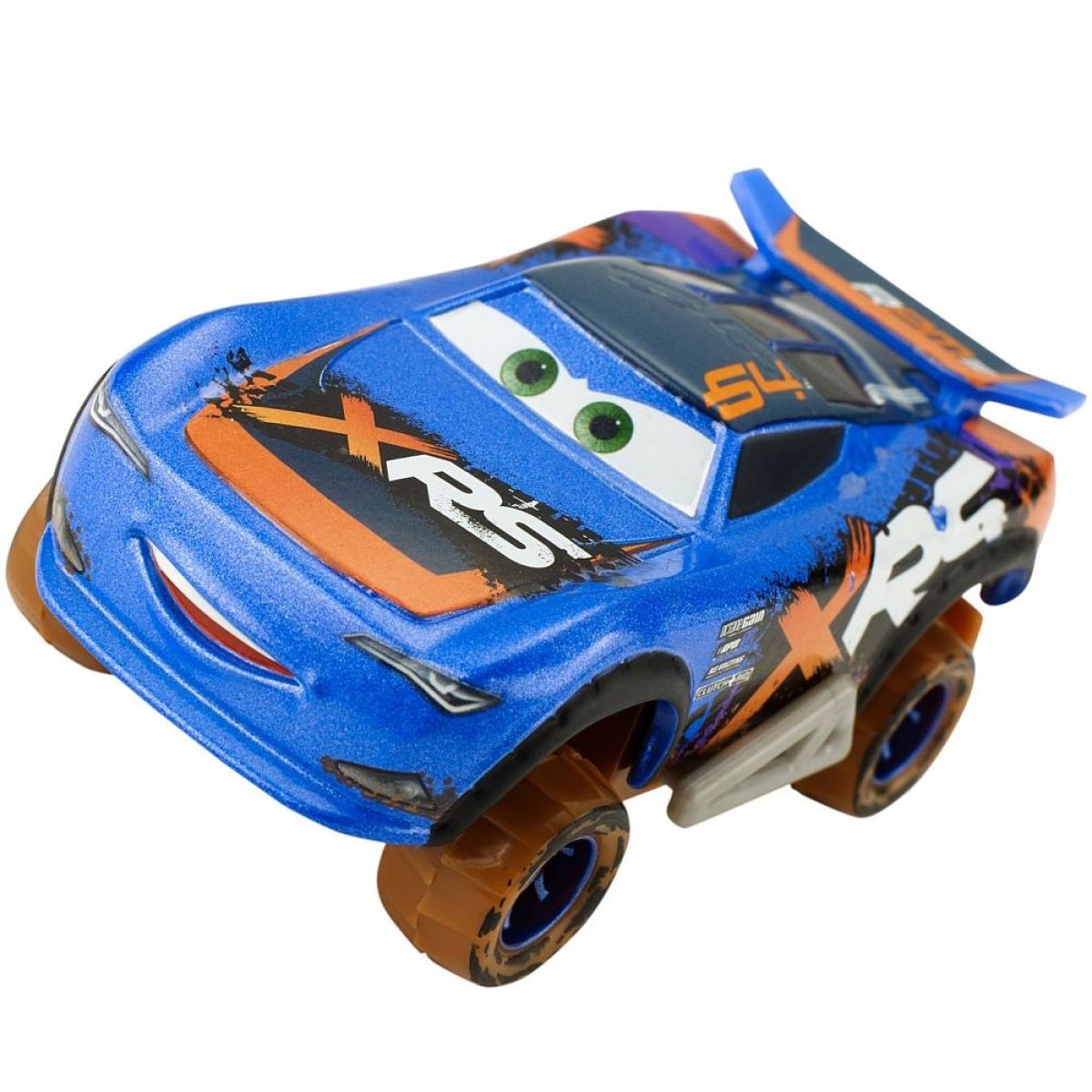 Mattel Cars XRS odpružený závoďák Barry DePedal