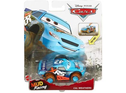 Mattel Cars XRS odpružený závoďák Cal Weathers