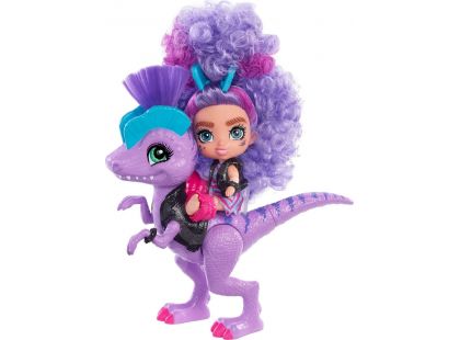 Mattel Cave Club panenka dino se zvířátkem Rebel Tot a Dino