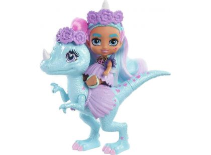 Mattel Cave Club panenka dino se zvířátkem Unicorn Tot a Dino