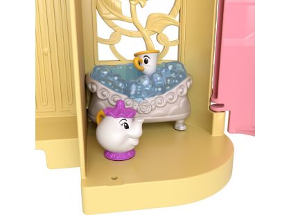 Mattel Disney Princess malá panenka Bella a magická překvapení herní set