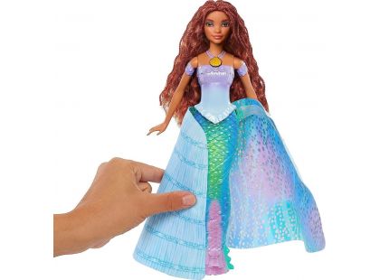 Mattel Disney Princess panenka Malá mořská víla s kouzelnou proměnou