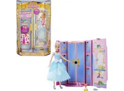 Mattel Disney Princess Panenka s královskými šaty a doplňky - Popelka JCR96