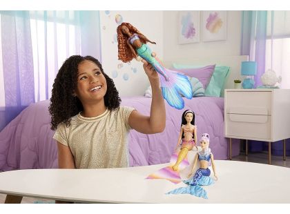 Mattel Disney Princess sada 3 ks panenek Malá mořská víla a sestřičky