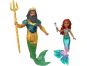 Mattel Disney Princess Sada 6 ks Malých panenek: Malá mořská víla s kamarády HLX19 4