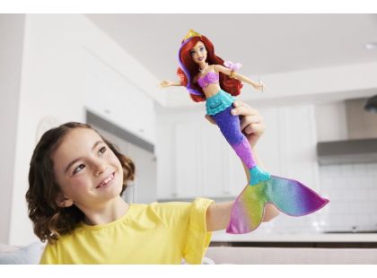 Mattel Disney Princezny plavající malá mořská Víla Ariel