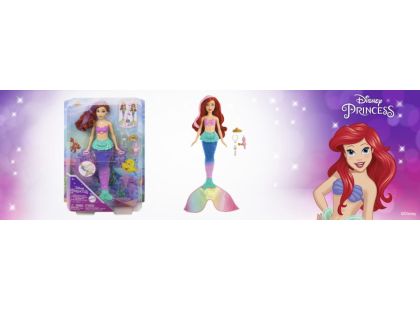 Mattel Disney Princezny plavající malá mořská Víla Ariel