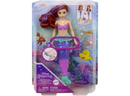 Mattel Disney Princezny plavající malá mořská Víla Ariel