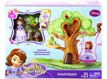 Mattel Disney Sofie a strom se zvířátky