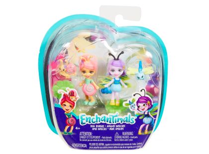 Mattel Enchantimals brouček 2ks Bug Buddies FXM89
