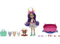 Mattel Enchantimals panenka a miminka - Danessa Jelínková 15 cm - Poškozený obal