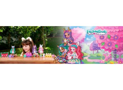 Mattel Enchantimals panenka a miminka - Danessa Jelínková 15 cm