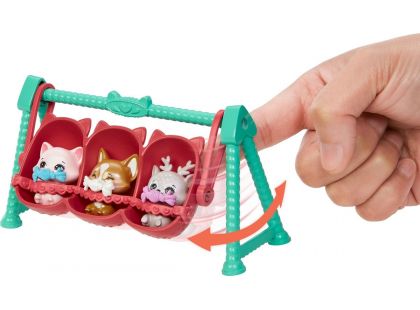 Mattel Enchantimals panenka a miminka Crizia Corgiová 15 cm