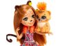 Mattel Enchantimals panenka a zvířátko Cherish Cheetah a Quick-Quick 3