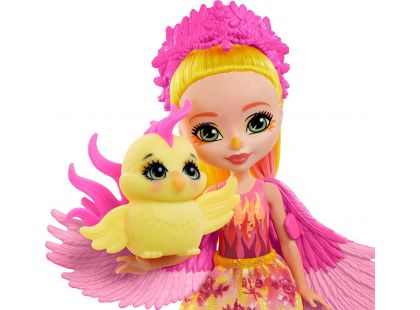 Mattel Enchantimals panenka a zvířátko Falon Phoenix a Sunrise