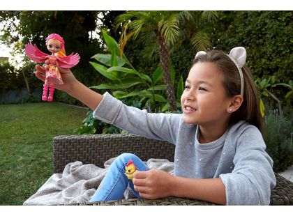 Mattel Enchantimals panenka a zvířátko Falon Phoenix a Sunrise
