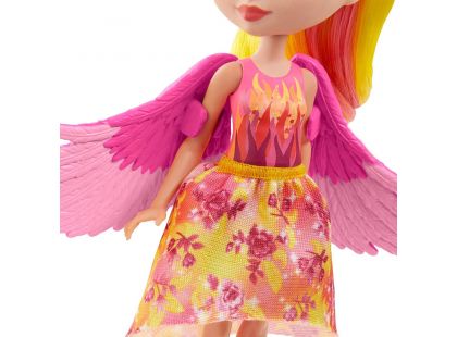 Mattel Enchantimals panenka a zvířátko Falon Phoenix a Sunrise