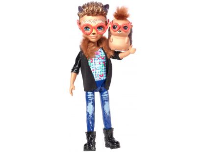 Mattel Enchantimals panenka a zvířátko Hixby Hedgehog a Pointer