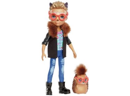 Mattel Enchantimals panenka a zvířátko Hixby Hedgehog a Pointer