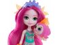 Mattel Enchantimals panenka a zvířátko Maura Mermaid a Glide 2