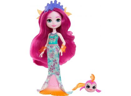 Mattel Enchantimals panenka a zvířátko Maura Mermaid a Glide