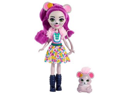Mattel Enchantimals panenka a zvířátko Mayla Mouse a Fondue