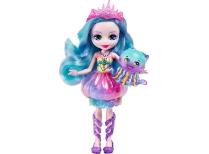 Mattel Enchantimals panenka a zvířátko Royal Ocean Kingdom medúza