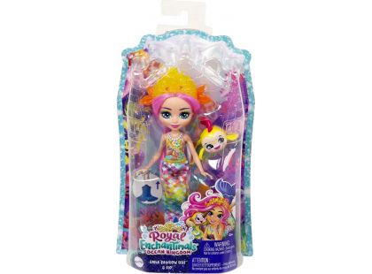 Mattel Enchantimals panenka a zvířátko Royal Ocean Kingdom zlatá rybka
