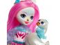 Mattel Enchantimals panenka a zvířátko Saffi Swan a Poise 2