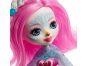 Mattel Enchantimals panenka a zvířátko Saffi Swan a Poise 3